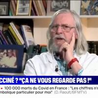 "Ca ne vous regarde pas !" : Didier Raoult s'agace après une question posée par Bruce Toussaint sur BFMTV