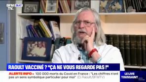 "Ca ne vous regarde pas !" : Didier Raoult s'agace après une question posée par Bruce Toussaint sur BFMTV