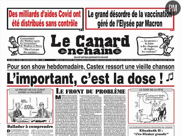 "Le canard enchaîné" du 10 mars 2021