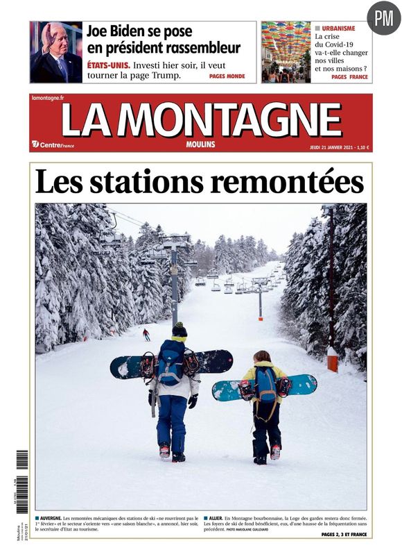 "La montagne" du 21 janvier 2021