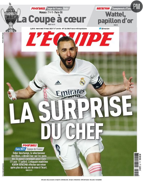 "L'Equipe" du 19 mai 2021