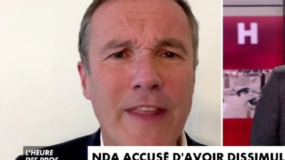 Nicolas Dupont-Aignan fait retirer un bandeau sur CNews