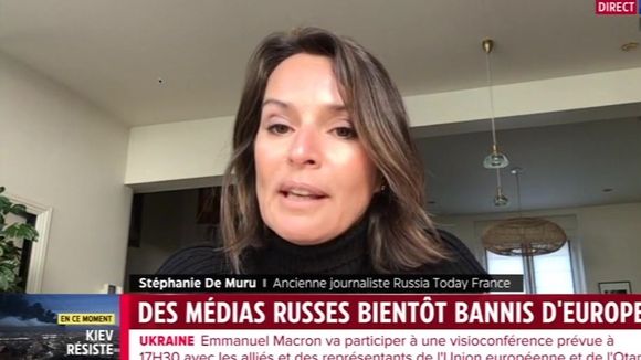 Stéphanie de Muru quitte RT France : "La confiance a été rompue"