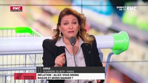 "On peut être aux 'Grandes gueules' et galérer au quotidien" : Kaouther Ben Mohamed fond en larmes sur RMC