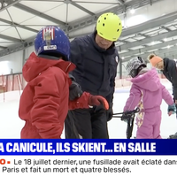 Face au réchauffement climatique, des Français... skient en plein été sur BFMTV