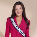 Perrine Prunier, Miss Normandie 2022, candidate au titre de "Miss France 2023".
