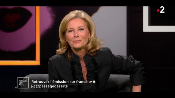 "Passage des arts" : Claire Chazal fait des adieux sobres à son émission culturelle sur France 2