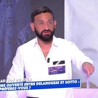 "TPMP" : Cyril Hanouna tacle Thomas Sotto "l'opportuniste" dans son conflit avec Laurent Delahousse