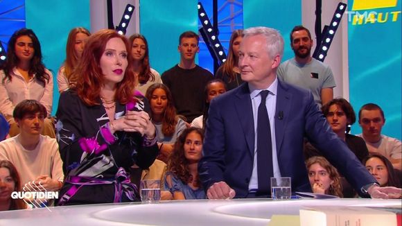 Audiences access 20h : Carton pour "Quotidien" avec Audrey Fleurot et Bruno Le Maire