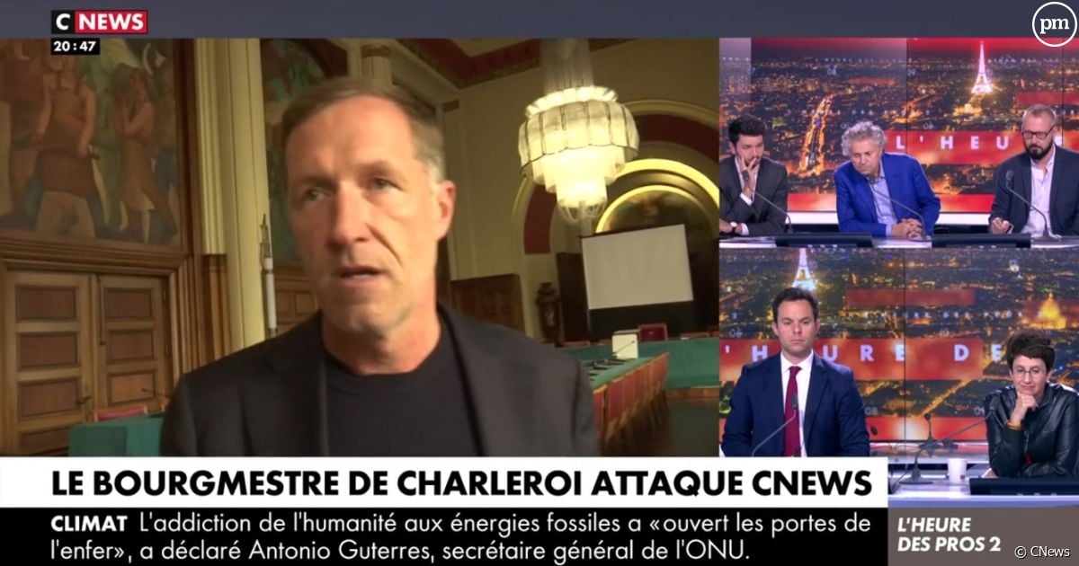 "Vous êtes une chaîne d'extrême droite !" : Le bourgmestre de Charleroi rembarre CNews, Pascal Praud réplique