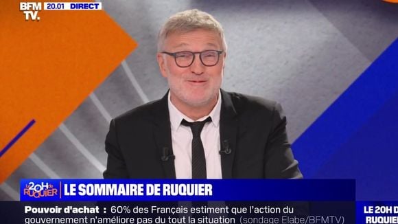 Le générique du "20 Heures de Ruquier" du mercredi 27 septembre 2023 sur BFMTV.