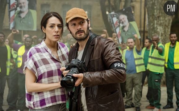 Le final de "La peste" avec Sofia Essaïdi et Hugo Becker sur France 2 ce lundi 11 mars 2024.