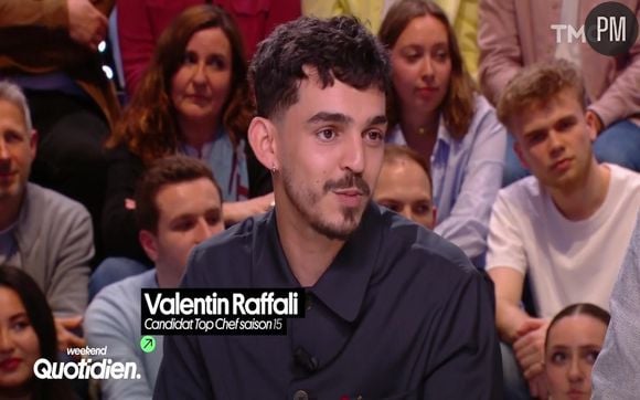 Valentin Raffali (Top Chef) invité de Quotidien