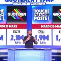 "Tout est malhonnête !" : Cyril Hanouna clashe "Quotidien" dans "TPMP"