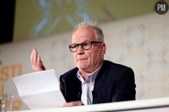 Thierry Frémaux, délégué général du Festival de Cannes, à la conférence de presse de l'annonce de la sélection 2024