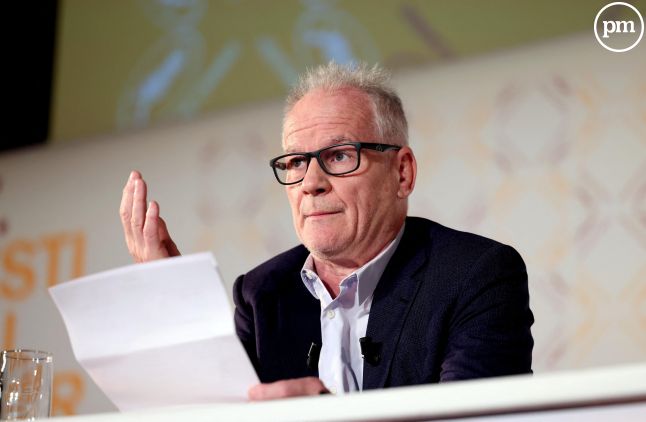 Thierry Frémaux, délégué général du Festival de Cannes, à la conférence de presse de l'annonce de la sélection 2024