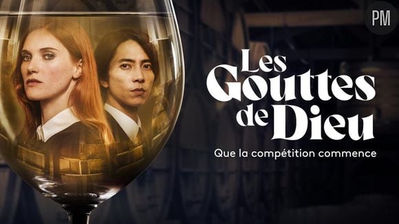 L'affiche de la série "Les gouttes de Dieu" bientôt diffusée sur France 2