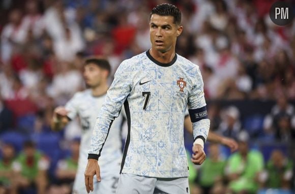 Cristiano Ronaldo, capitaine de l'équipe du Portugal.