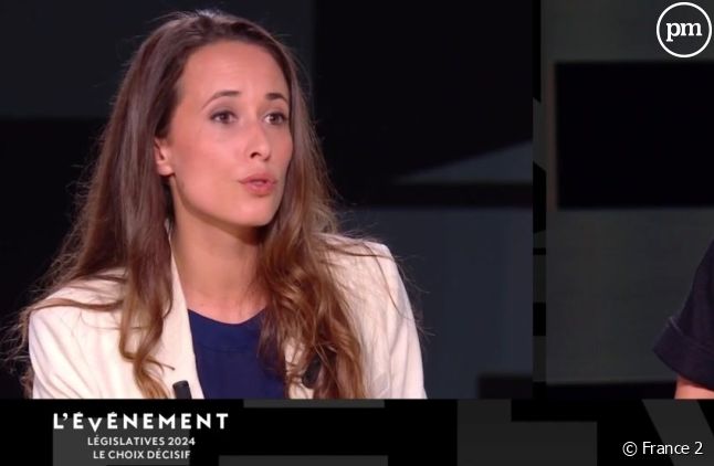 La députée LFI Clémence Guetté était l'une des invitées de "L'événement" de ce jeudi 4 juillet sur France 2.