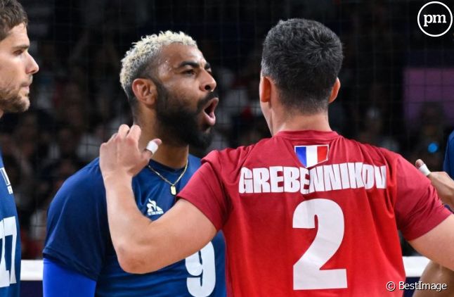 Earvin Ngapeth et l'équipe de France de volley