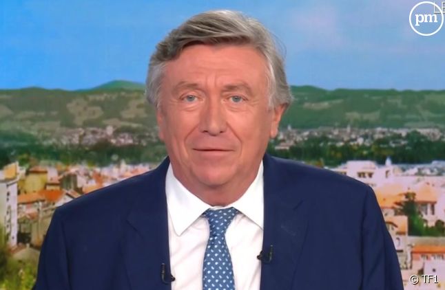 Jacques Legros dans le "13 Heures" de TF1 du lundi 12 août.