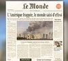 Le 11 septembre 2001 à la Une de la presse française et internationale.