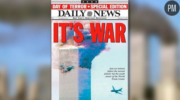 Le 11 septembre 2001 à la Une de la presse française et internationale.