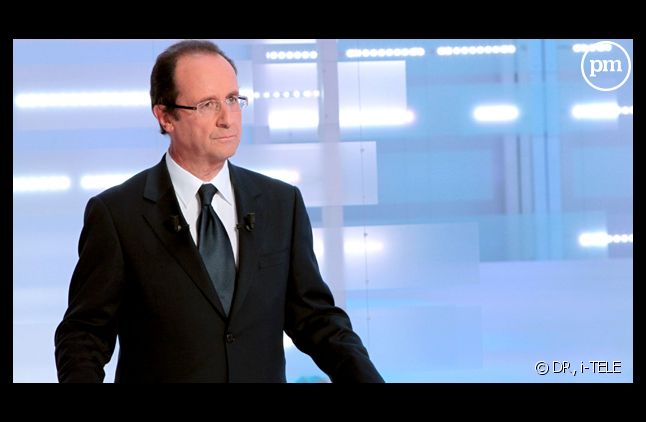 François Hollande, avant le débat du 28 septembre 2011.