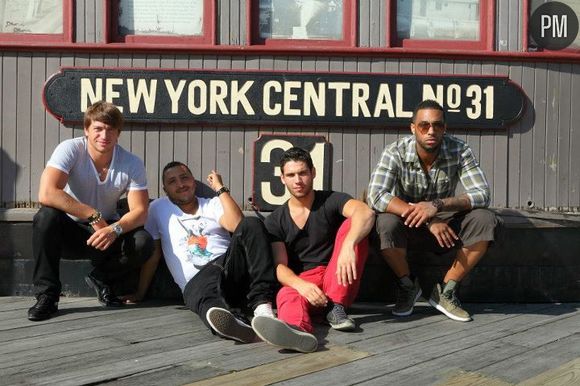 Mickael Vendetta, Kamel, Kevin et Mathieu Edward ("Les Anges de la Télé-Réalité: I Love New York!")