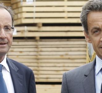 François Hollande et Nicolas Sarkozy, en avril 2011