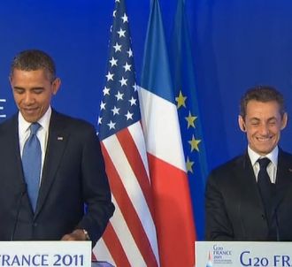 Barack Obama félicite Nicolas Sarkozy pour la naissance...