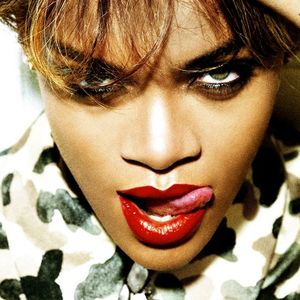 Rihanna sur la pochette de l'album "Talk That Talk"