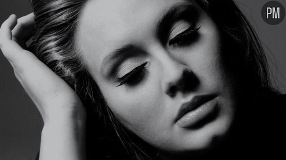 Adele sur la pochette de "21"