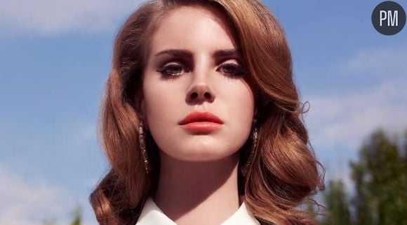 Lana Del Rey sur la pochette de l'album "Born to Die"