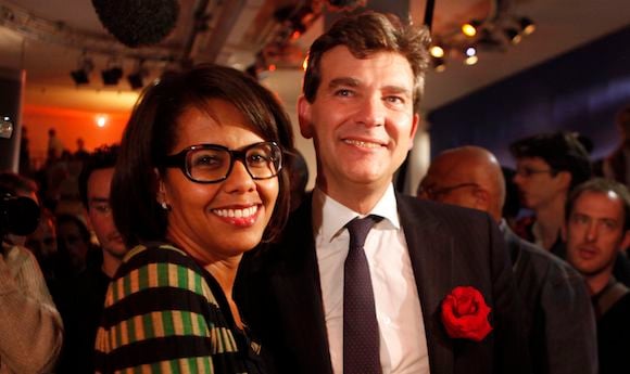 Audrey Pulvar et Arnaud Montebourg