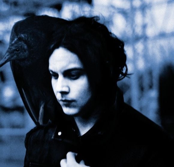 Jack White sur la pochette de "Blunderbuss"