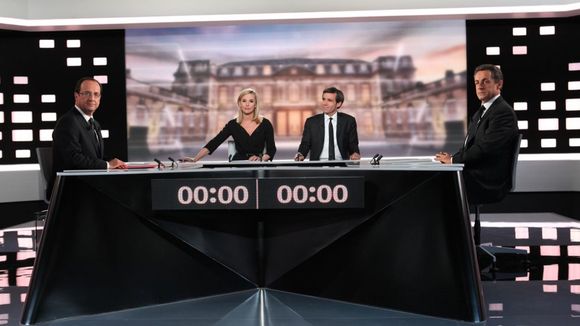 Audiences : le débat 2012 Hollande/Sarkozy suivi par 17,8 millions de téléspectateurs