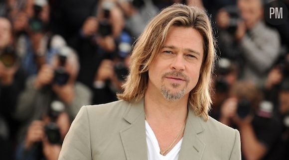 Brad Pitt sur le photocall de "Cogan, la Mort en douce"