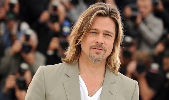 Brad Pitt sur le photocall de "Cogan, la Mort en douce"