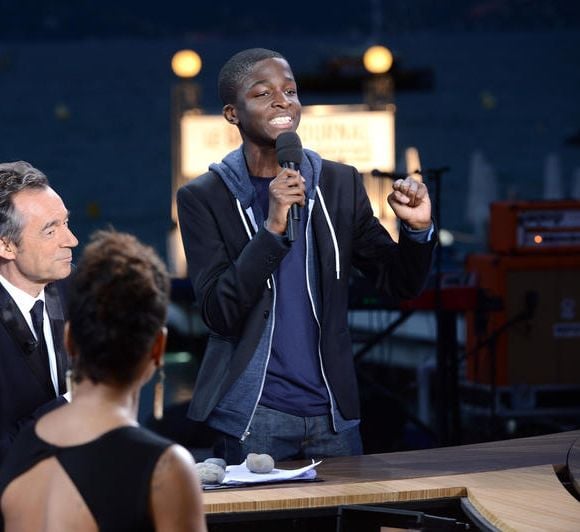 "Le Grand Journal" de Canal+ à Cannes en 2012.