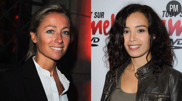 Anne-Sophie Lapix et Aïda Touihri