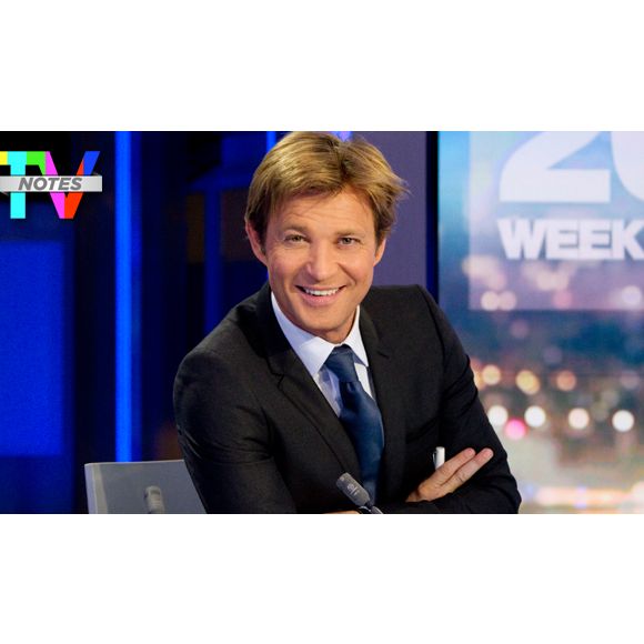 Laurent Delahousse, élu "Présentateur TV de la saison" des TV Notes 2012.