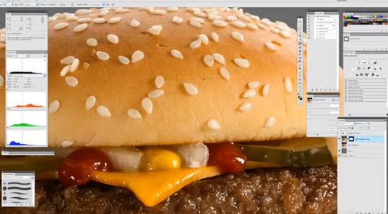 Quand McDonald's photoshope ses burgers