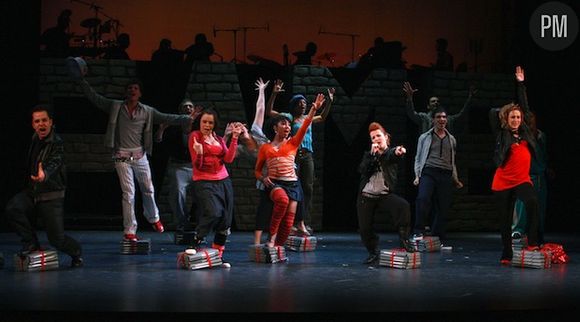 La comédie musicale "Fame" à Paris, en 2008