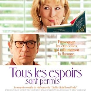 Meryl Streep partage avec Tommy Lee Jones, l'affiche de "Tous les espoirs sont permis".