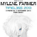 L'affiche de la nouvelle tournée Mylène Farmer.