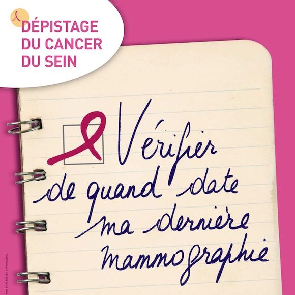 Campagne Octobre rose.