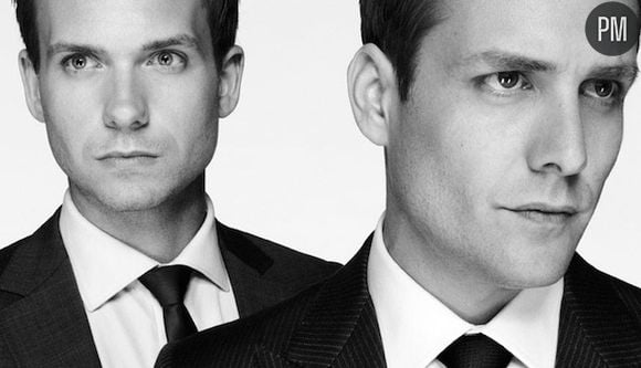 Patrick J. Adams et Gabriel Macht dans "Suits"