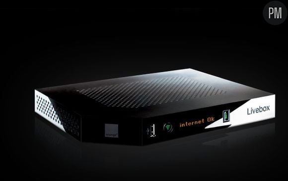 Design sobre et électrique pour la nouvelle Livebox Play d'Orange.