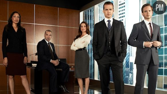 Le cast de la série "Suits", plus gros succès de USA Network en 2012